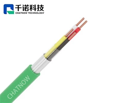 EIB KNX বাস কেবল সবুজ 4x0.8 LSZH